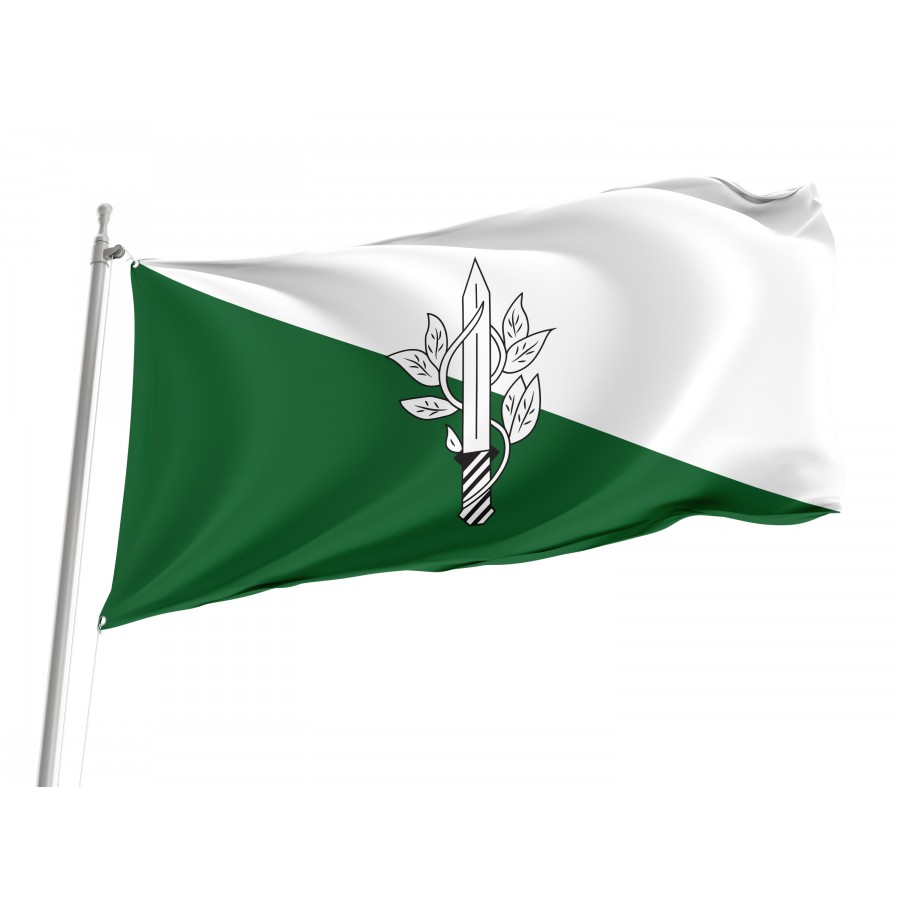 Flag of Guyana Defence Force Agri Corps, Patriotic Flags, Unique Design Print, Flags for Indoor & Outdoor Use