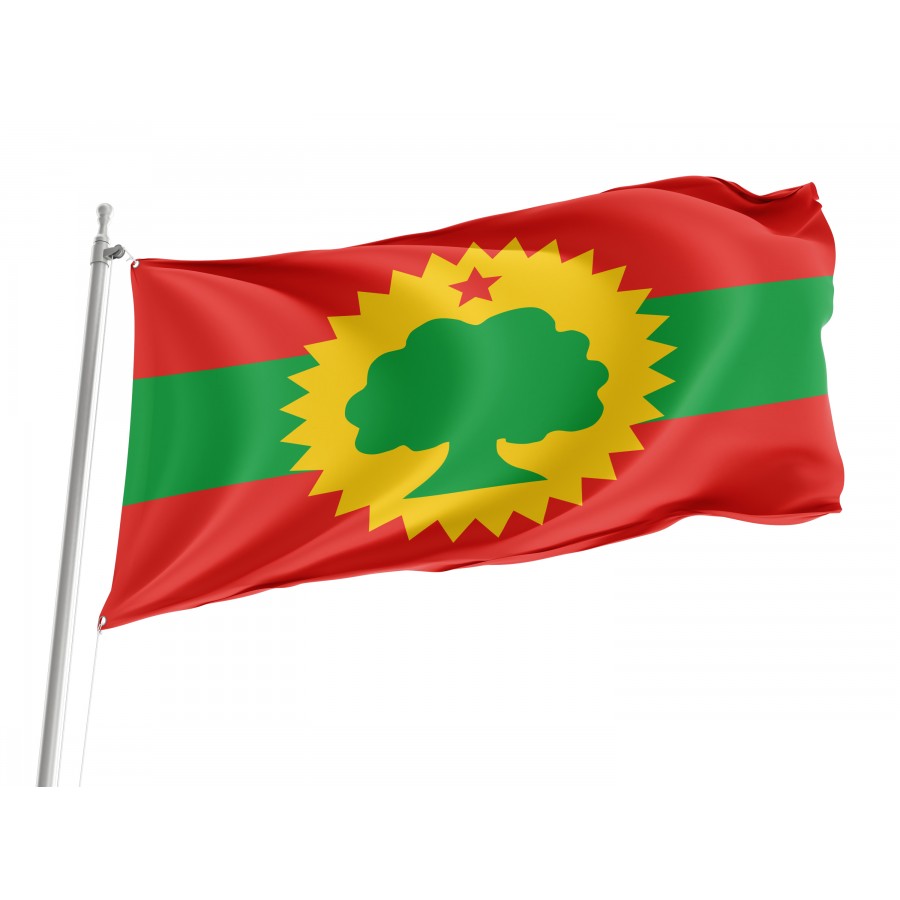Flag of Oromo Liberation Front OLF, Patriotic Flags, Unique Design Print, Flags for Indoor & Outdoor Use