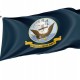 Flag of Heavy Dut United States Navy Military, Patriotic Flags, Unique Design Print, Flags for Indoor & Outdoor Use - Imagine 1