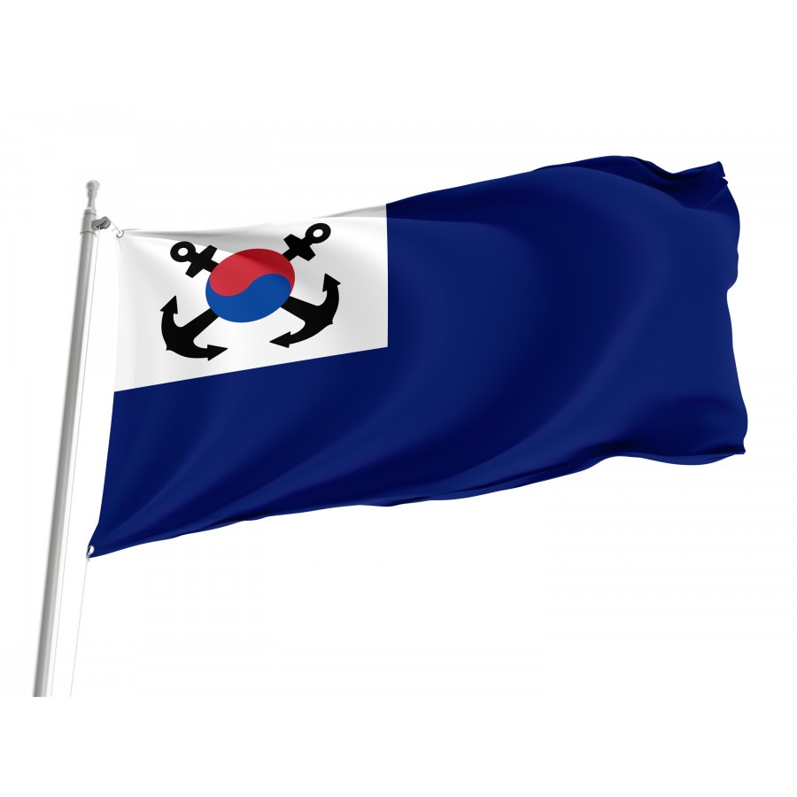 Flag of Republic of Korea Navy, Patriotic Flags, Unique Design Print, Flags for Indoor & Outdoor Use