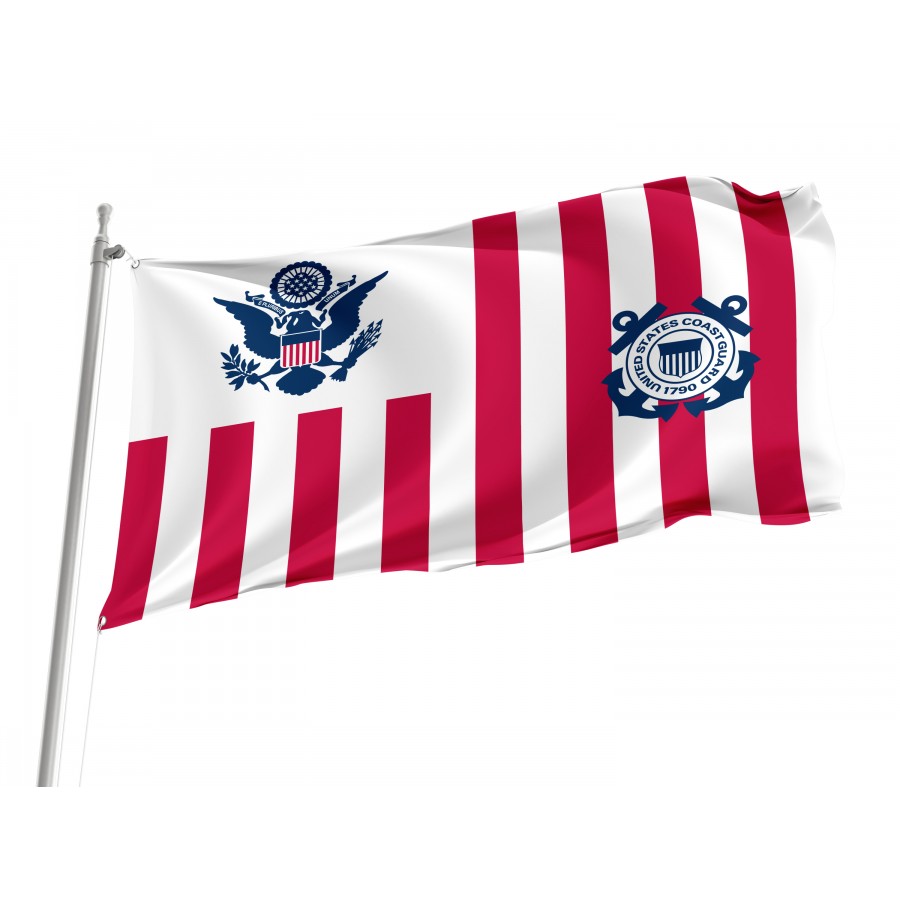 Flag Of U.s. Coast Guard, Patriotic Flags, Unique Design Print, Flags For Indoor & Outdoor Use - High Quality United States for Indoor and Outdoor Use
