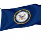 US Navy Emblem Flag for Indoor & Outdoor Use - Imagine 1