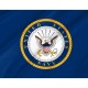 US Navy Emblem Flag for Indoor & Outdoor Use - Imagine 2