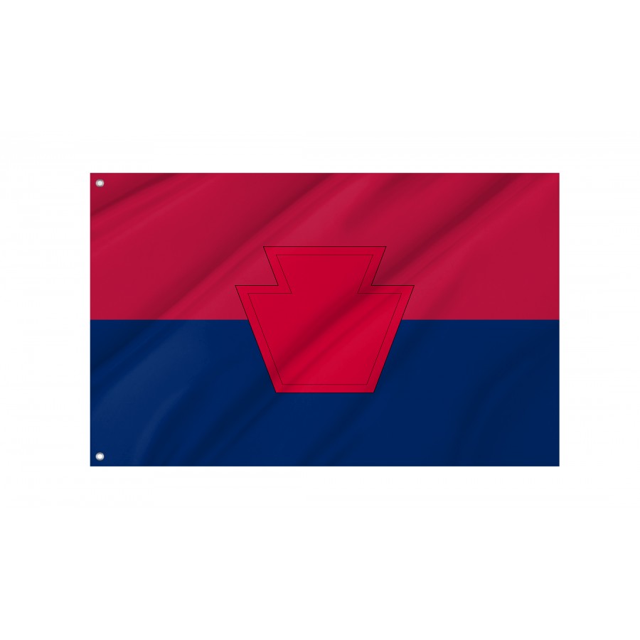 Flag of 28th Infantry Division, Patriotic Flags, Unique Design Print, Flags for Indoor & Outdoor Use