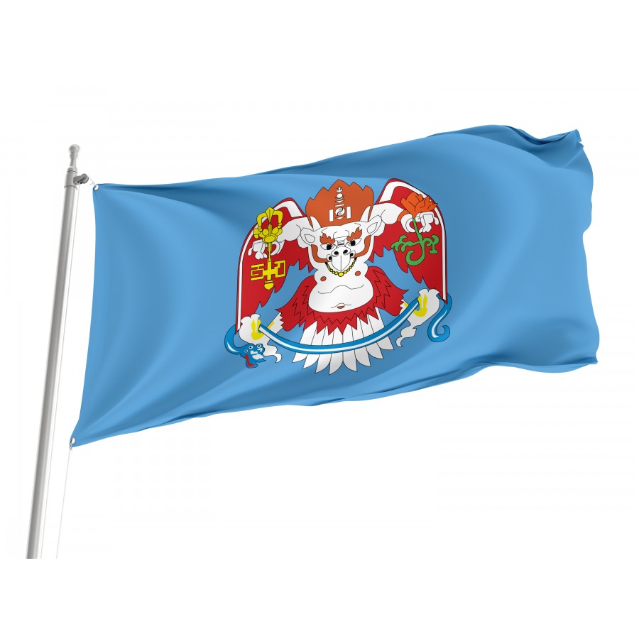 Flag of Ulaanbaatar, Mongolia, Patriotic Flags, Unique Design Print, Flags for Indoor & Outdoor Use