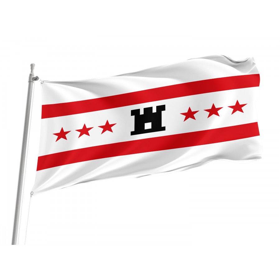 Flag of Drenthe, Patriotic Flags, Unique Design Print, Flags for Indoor & Outdoor Use