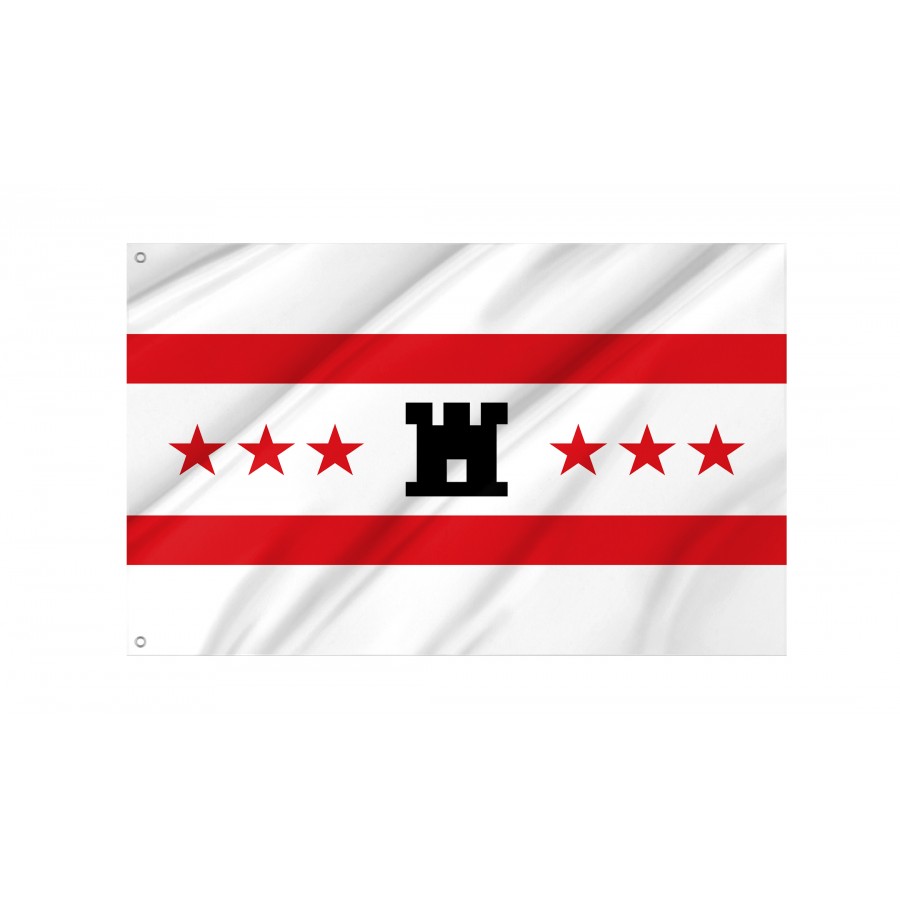 Flag of Drenthe, Patriotic Flags, Unique Design Print, Flags for Indoor & Outdoor Use