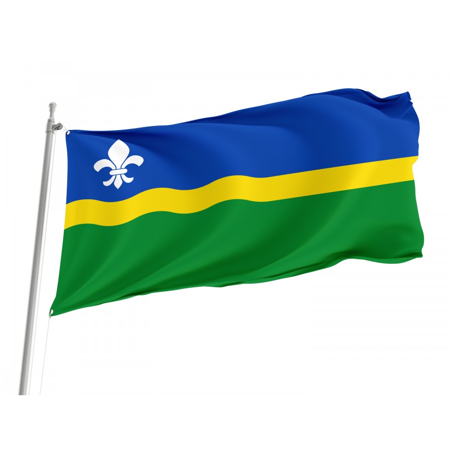 Flag of Flevoland, Patriotic Flags, Unique Design Print, Flags for Indoor & Outdoor Use