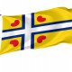 Flag of Frisia, Patriotic Flags, Unique Design Print, Flags for Indoor & Outdoor Use - Imagine 1