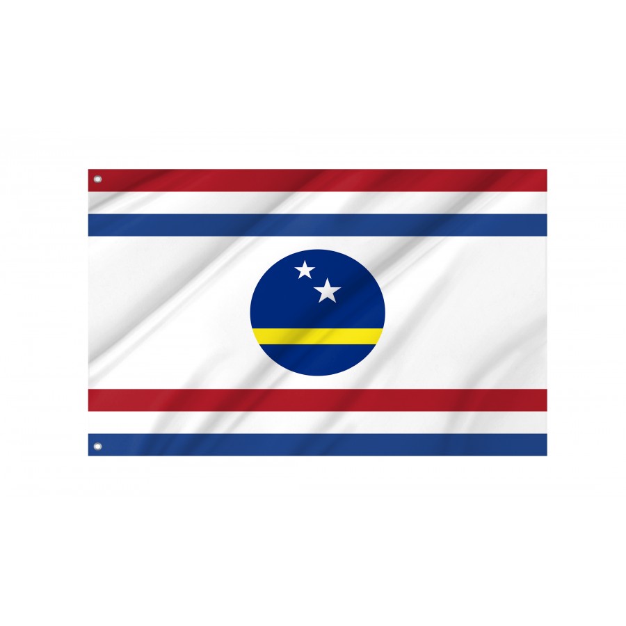 Flag of Governor of Curaçao, Patriotic Flags, Unique Design Print, Flags for Indoor & Outdoor Use