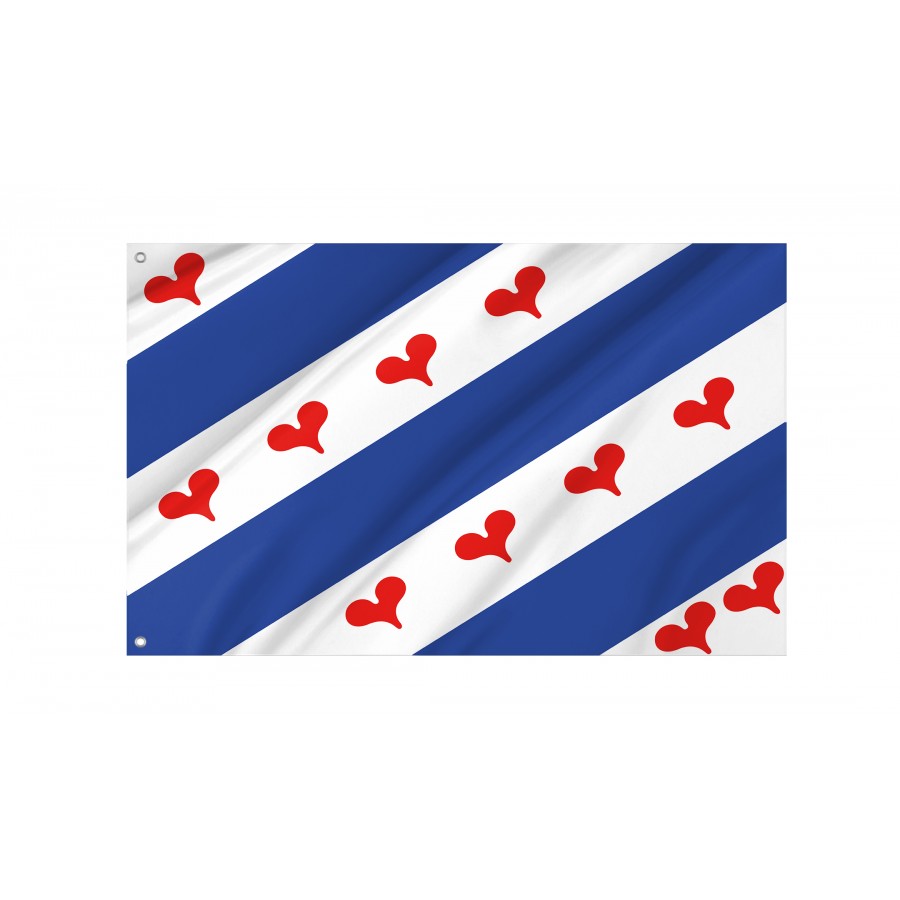 Flag Of Ommelanden Since 1582, Patriotic Flags, Unique Design Print, Flags For Indoor & Outdoor Use - High Quality Holland/ Netherlands for Indoor and Outdoor Use