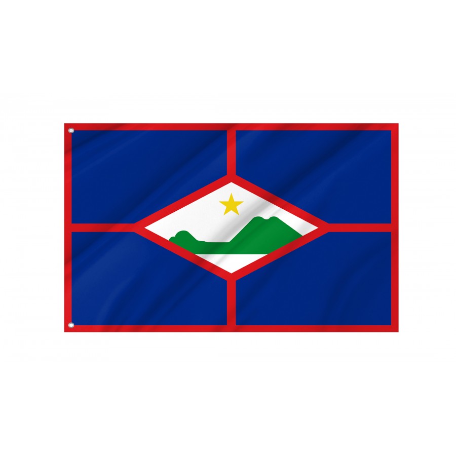 Flag of Sint Eustatius, Patriotic Flags, Unique Design Print, Flags for Indoor & Outdoor Use