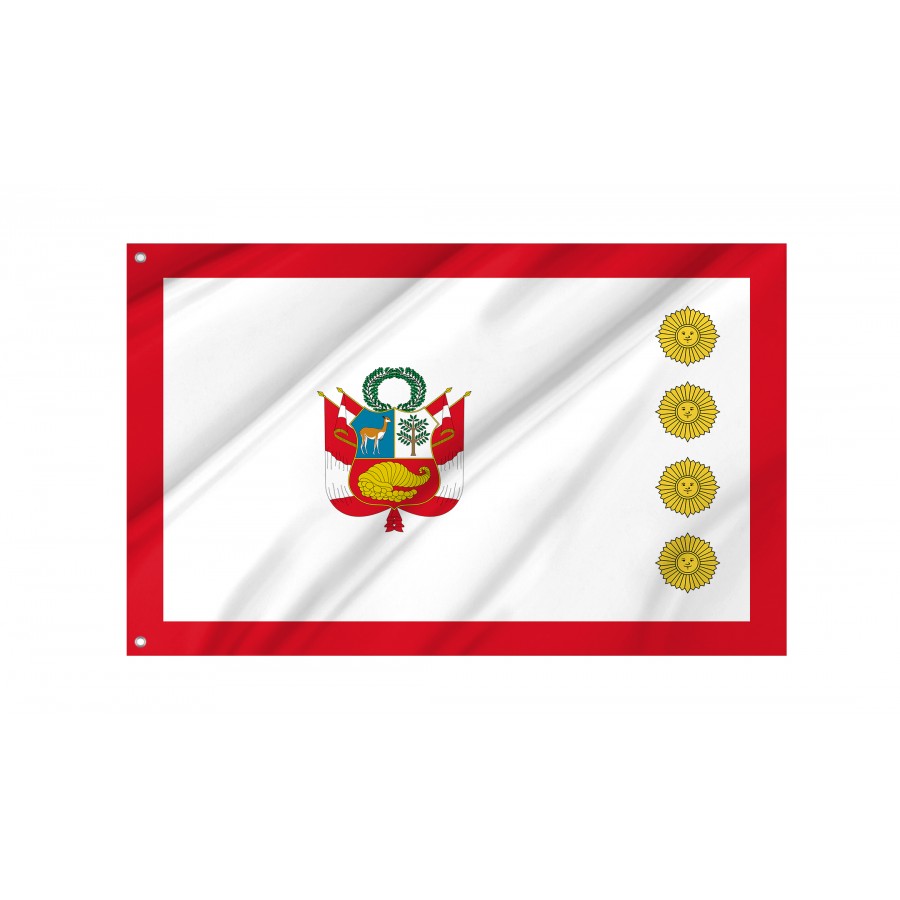 Flag of Minister of Defense , Peru, Patriotic Flags, Unique Design Print, Flags for Indoor & Outdoor Use