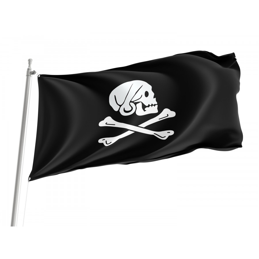 Pirate Flag of Henry Every, Unique Design Print, Flags for Indoor & Outdoor Use