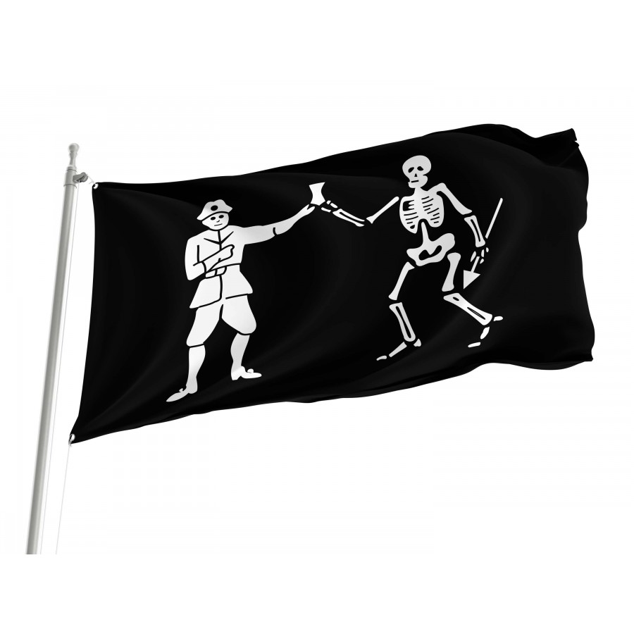 Bartholomew Roberts Pirate Flag, PIRATE03