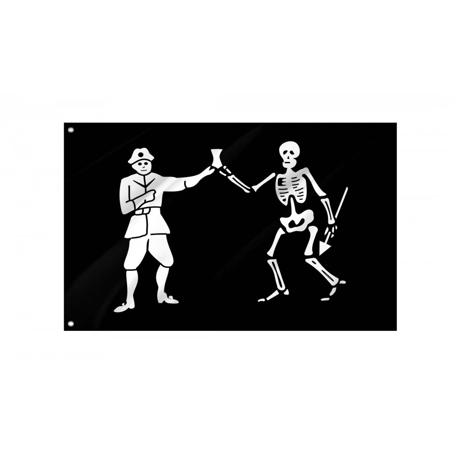 Bartholomew Roberts Pirate Flag, PIRATE03