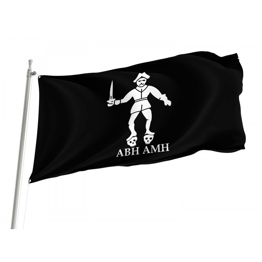 Pirate Bartholomew Roberts Flag, PIRATE04