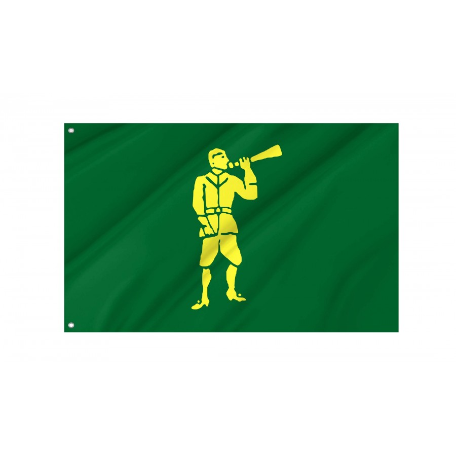 Edward Low The Green Trumpeter Flag, PIRATE10