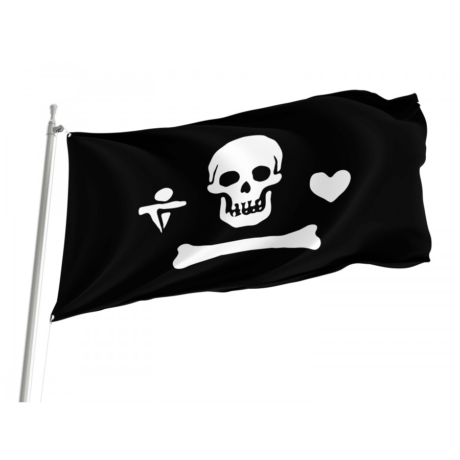 Pirate Flag of Stede Bonnet, PIRATE24