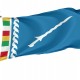 Sulu Pirates Flag for Indoor & Outdoor Use - Imagine 1