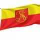 Flag of Andrychow, Patriotic Flags, Unique Design Print, Flags for Indoor & Outdoor Use - Imagine 1