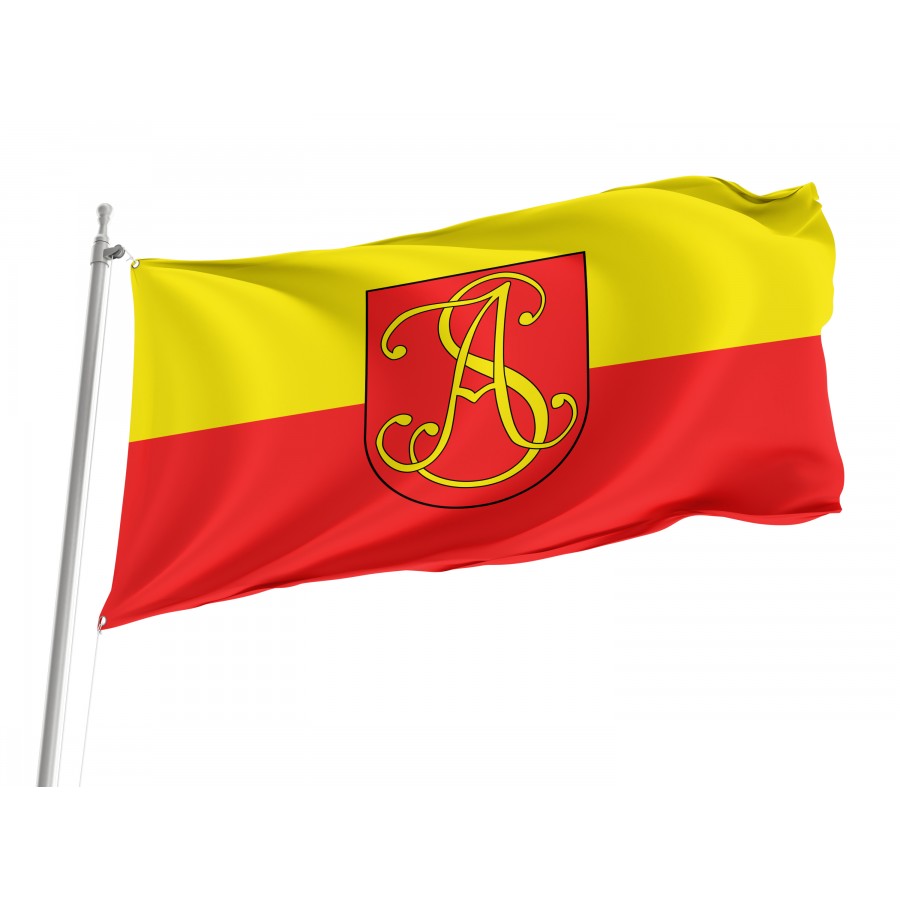 Flag Of Andrychow, Patriotic Flags, Unique Design Print, Flags For Indoor & Outdoor Use - High Quality Poland for Indoor and Outdoor Use