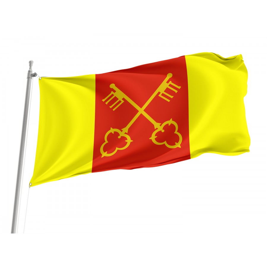 Flag Of Babimost, Patriotic Flags, Unique Design Print, Flags For Indoor & Outdoor Use - High Quality Poland for Indoor and Outdoor Use