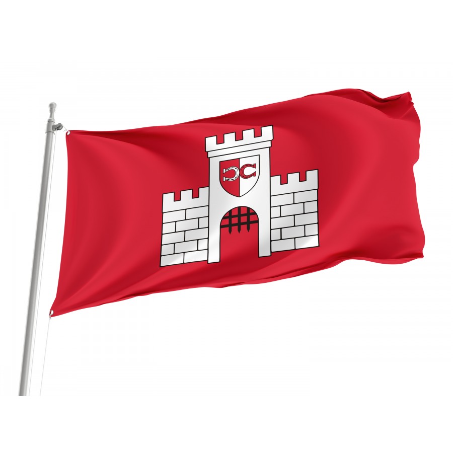 Flag Of Biala, Patriotic Flags, Unique Design Print, Flags For Indoor & Outdoor Use - High Quality Poland for Indoor and Outdoor Use