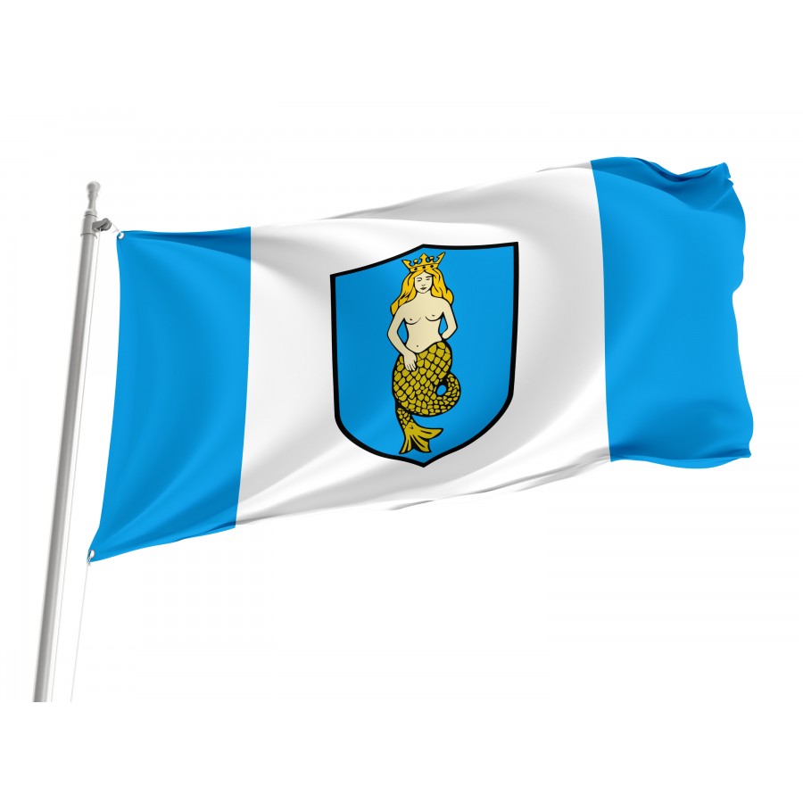 Flag Of Bialobrzegi, Patriotic Flags, Unique Design Print, Flags For Indoor & Outdoor Use - High Quality Poland for Indoor and Outdoor Use