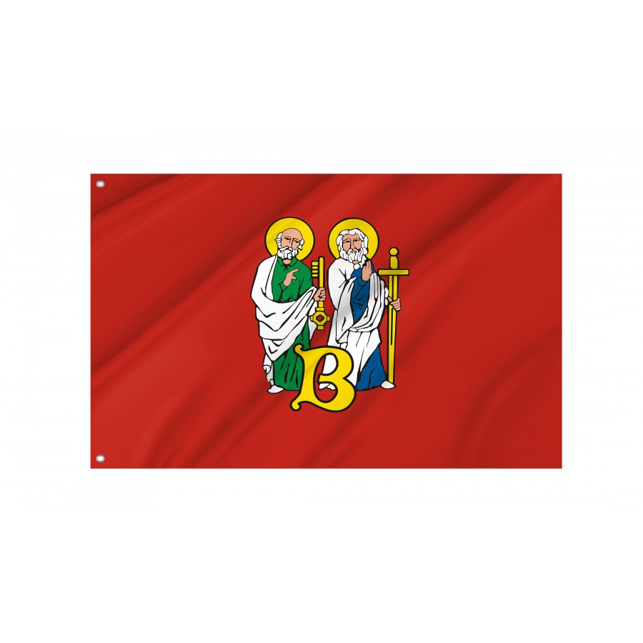 Flag Of Biecz, Patriotic Flags, Unique Design Print, Flags For Indoor & Outdoor Use - High Quality Poland for Indoor and Outdoor Use
