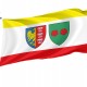 Flag of Bielsko Biala, Patriotic Flags, Unique Design Print, Flags for Indoor & Outdoor Use - Imagine 1