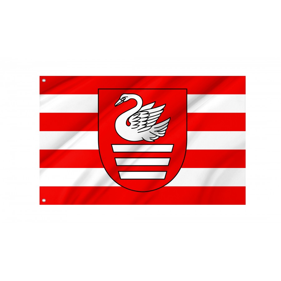 Flag Of Bilgoraj, Patriotic Flags, Unique Design Print, Flags For Indoor & Outdoor Use - High Quality Poland for Indoor and Outdoor Use