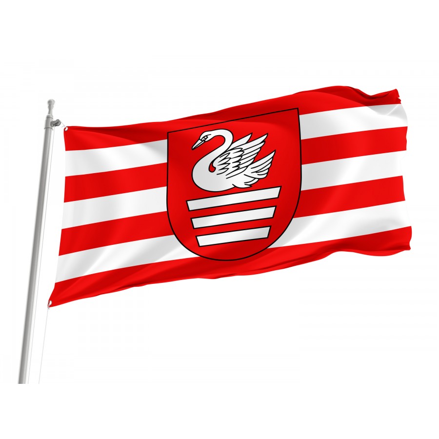 Flag Of Bilgoraj, Patriotic Flags, Unique Design Print, Flags For Indoor & Outdoor Use - High Quality Poland for Indoor and Outdoor Use