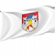 Flag of Biskupiec, Patriotic Flags, Unique Design Print, Flags for Indoor & Outdoor Use - Imagine 1