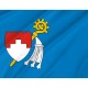 Flag of Bisztynek, Patriotic Flags, Unique Design Print, Flags for Indoor & Outdoor Use - Imagine 2