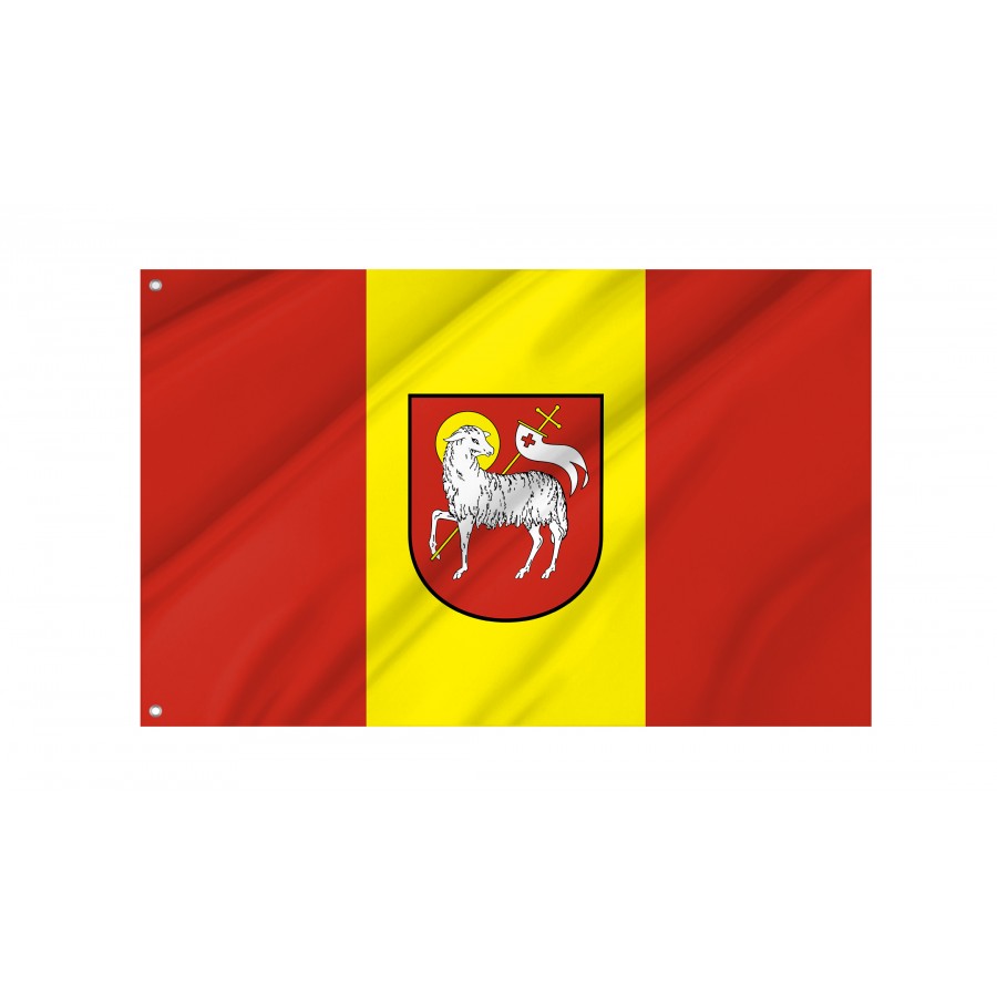 Flag Of Bobolice, Patriotic Flags, Unique Design Print, Flags For Indoor & Outdoor Use - High Quality Poland for Indoor and Outdoor Use