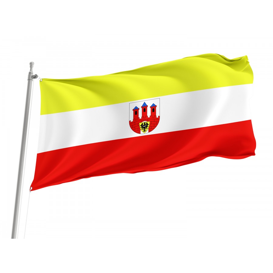 Flag Of Boleslawca, Patriotic Flags, Unique Design Print, Flags For Indoor & Outdoor Use - High Quality Poland for Indoor and Outdoor Use