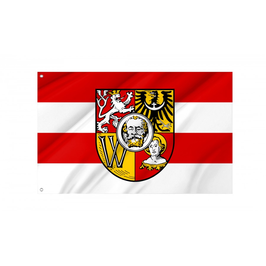 Flag Of Breslau, Patriotic Flags, Unique Design Print, Flags For Indoor & Outdoor Use - High Quality Poland for Indoor and Outdoor Use