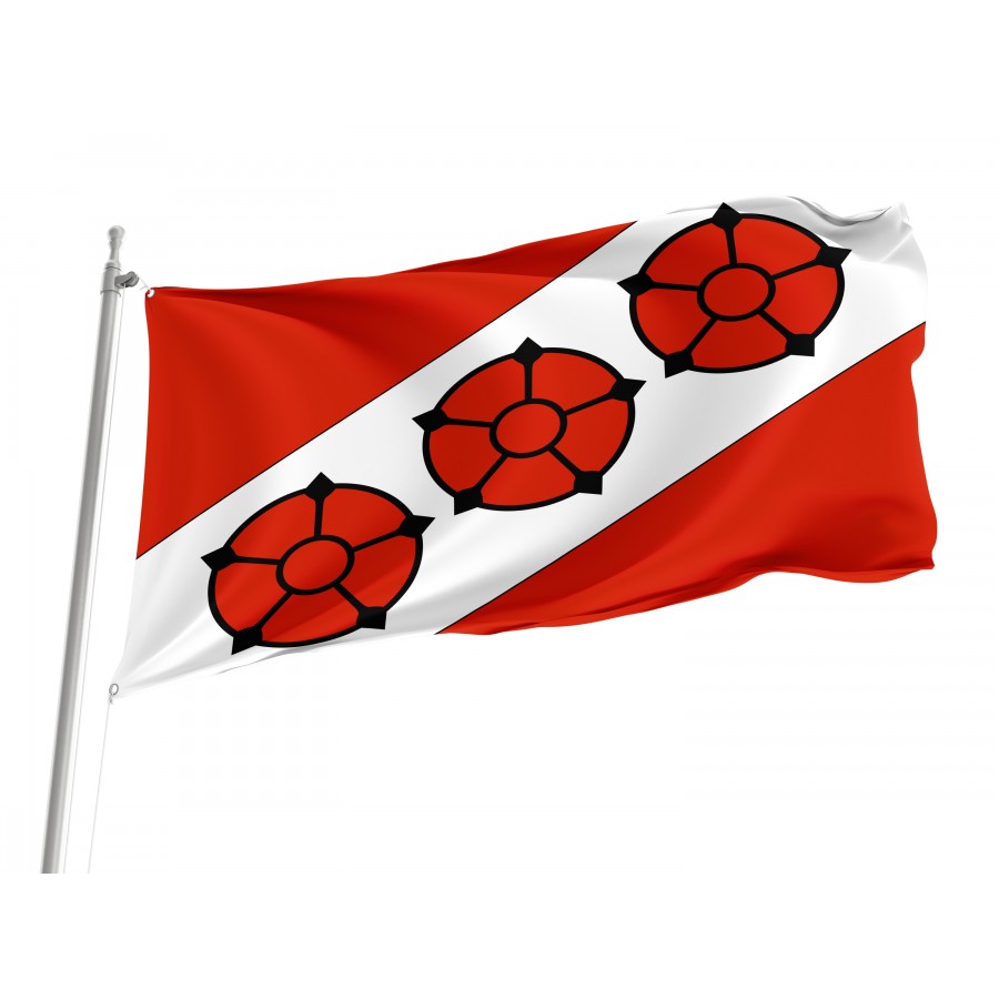Flag Of Brzeg Dolny, Patriotic Flags, Unique Design Print, Flags For Indoor & Outdoor Use - High Quality Poland for Indoor and Outdoor Use
