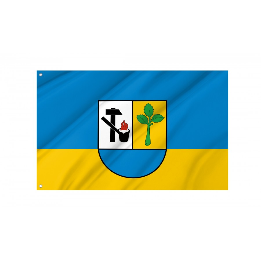 Flag Of Bukowno, Patriotic Flags, Unique Design Print, Flags For Indoor & Outdoor Use - High Quality Poland for Indoor and Outdoor Use