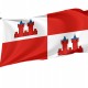 Flag of Byczyna, Patriotic Flags, Unique Design Print, Flags for Indoor & Outdoor Use - Imagine 1