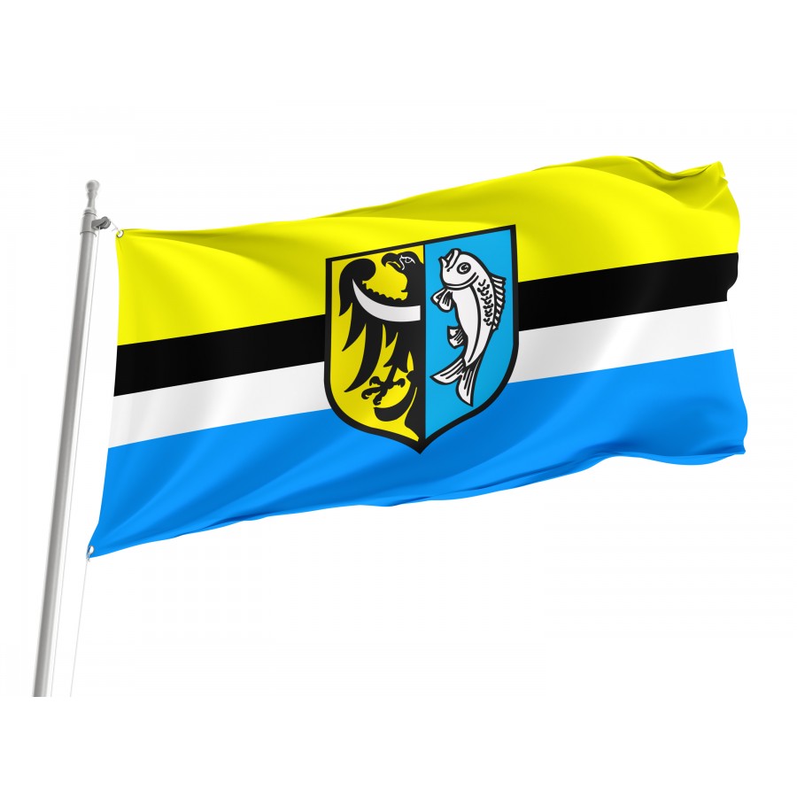 Flag Of Bytom Odrzanski, Patriotic Flags, Unique Design Print, Flags For Indoor & Outdoor Use - High Quality Poland for Indoor and Outdoor Use