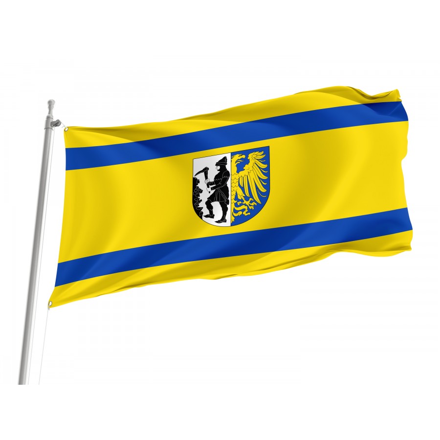 Flag Of Bytom, Patriotic Flags, Unique Design Print, Flags For Indoor & Outdoor Use - High Quality Poland for Indoor and Outdoor Use