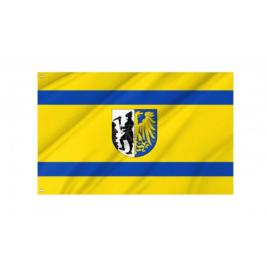 Flag Of Bytom, Patriotic Flags, Unique Design Print, Flags For Indoor & Outdoor Use - High Quality Poland for Indoor and Outdoor Use