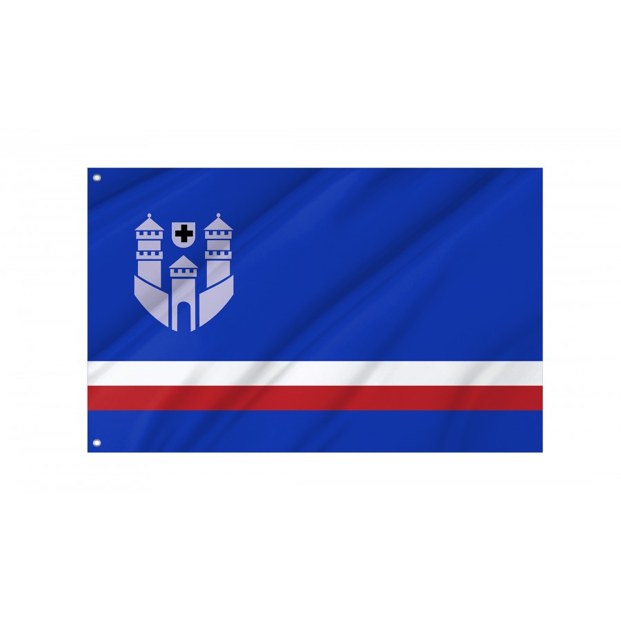 Flag Of Bytow, Patriotic Flags, Unique Design Print, Flags For Indoor & Outdoor Use - High Quality Poland for Indoor and Outdoor Use