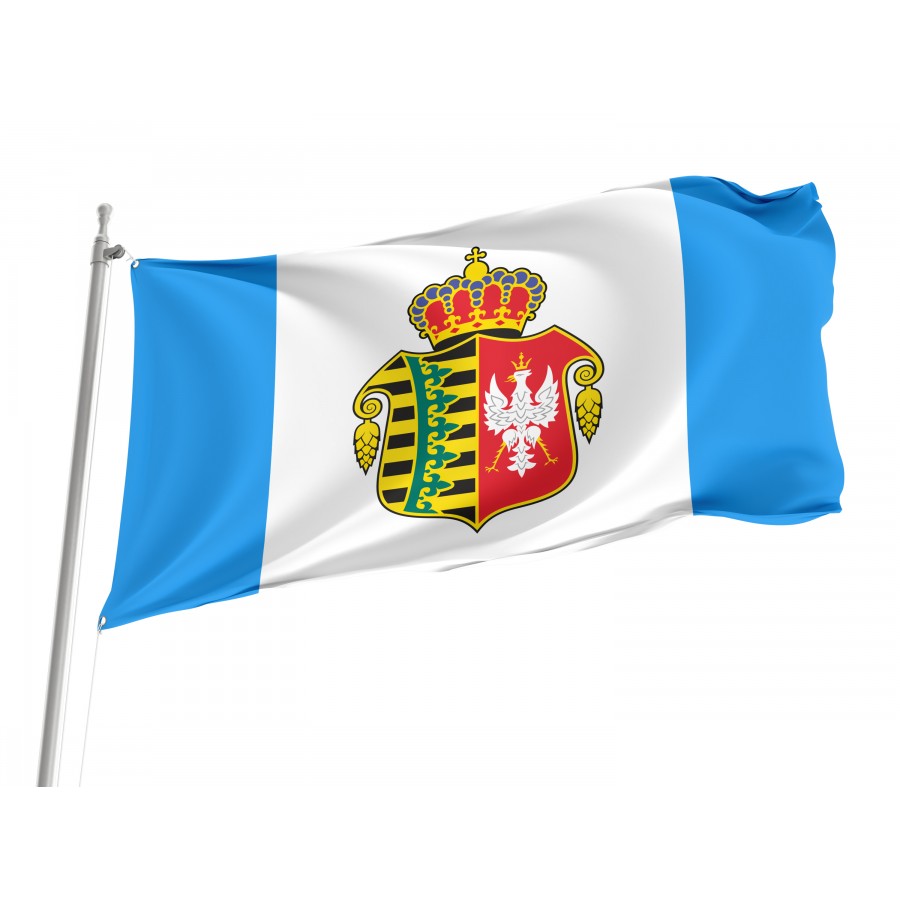 Flag Of Chrzanow, Patriotic Flags, Unique Design Print, Flags For Indoor & Outdoor Use - High Quality Poland for Indoor and Outdoor Use