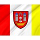 Flag of Borek Wielkopolski, Patriotic Flags, Unique Design Print, Flags for Indoor & Outdoor Use - Imagine 2