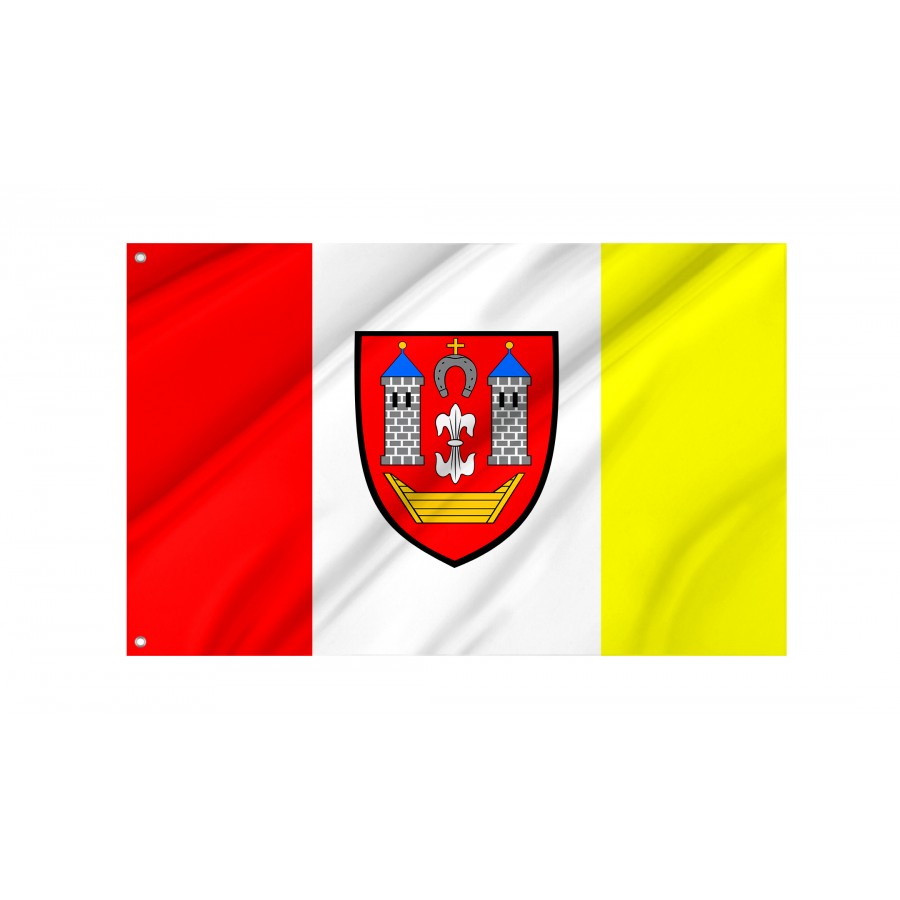 Flag Of Borek Wielkopolski, Patriotic Flags, Unique Design Print, Flags For Indoor & Outdoor Use - High Quality Poland for Indoor and Outdoor Use