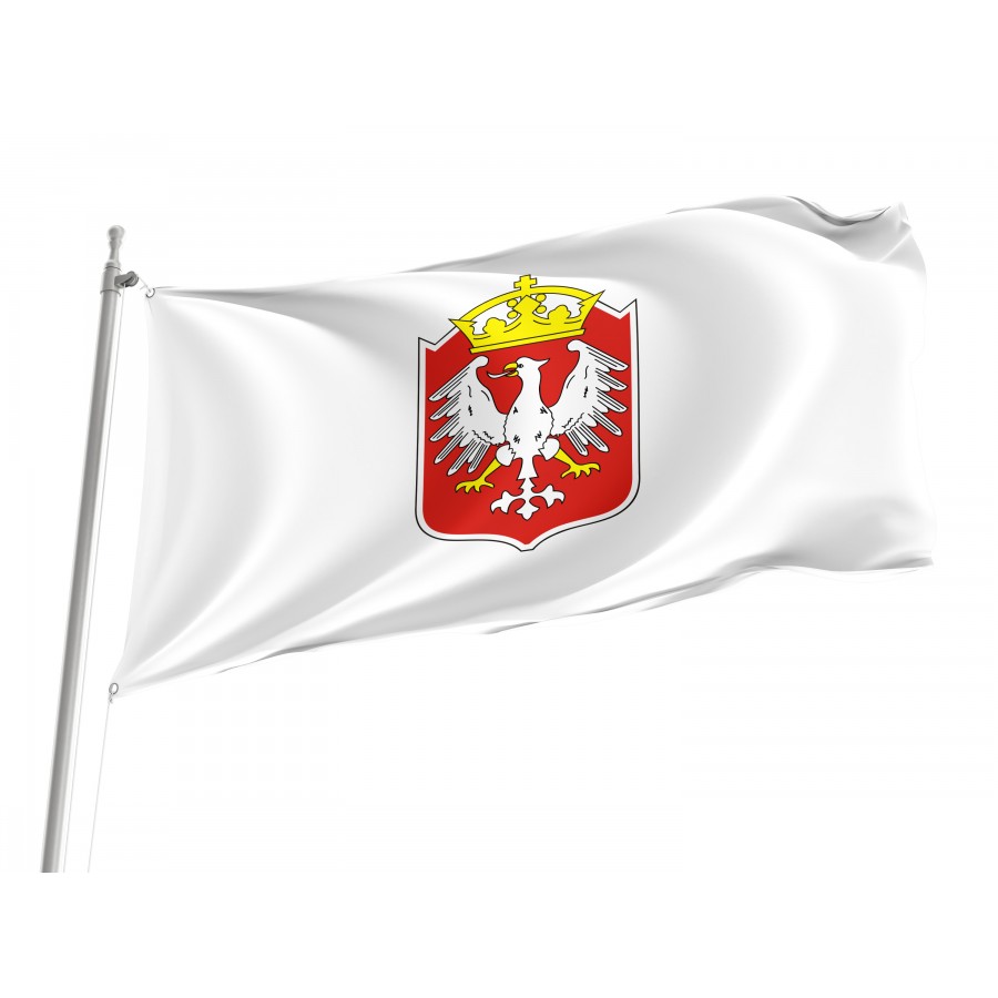 Flag Of Gniezna, Patriotic Flags, Unique Design Print, Flags For Indoor & Outdoor Use - High Quality Poland for Indoor and Outdoor Use