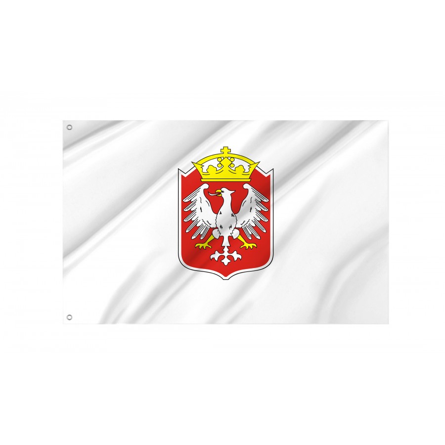 Flag Of Gniezna, Patriotic Flags, Unique Design Print, Flags For Indoor & Outdoor Use - High Quality Poland for Indoor and Outdoor Use